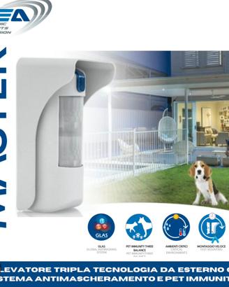 Sensore eea 21.23 per esterno pet immune