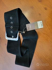 Cintura Combipel in vera pelle scamosciata nuova