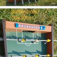 Calcio balilla da tavolo