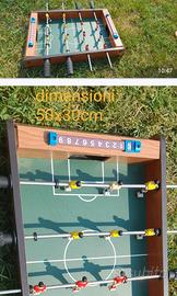 Calcio balilla da tavolo