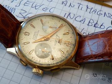 Laxos oro 18kt mov, Valjoux 92 originale.