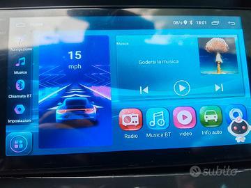 autoradio 8 pollici .