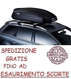 Box portatutto auto Thule Pacif 200 nero satinato