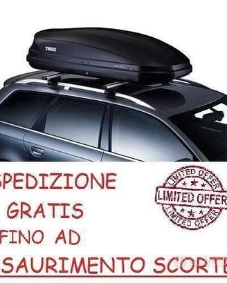 Box portatutto auto Thule Pacif 200 nero satinato