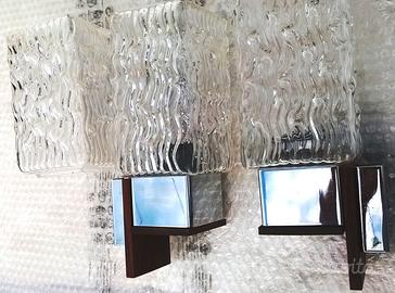 Coppia di Applique con ricambio