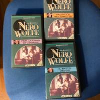 Nero Wolf Rex Stout 8 VHS b/n VideoRai 1969/71
