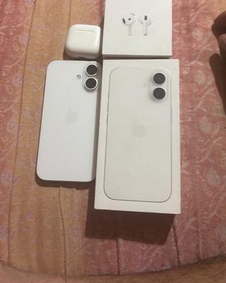 Iphone 16 256GB e AirPods 4