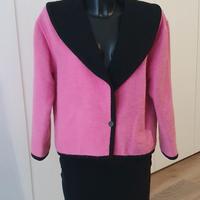 Tailleur Ungaro Parallele giacca e gonna rosa