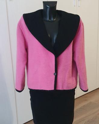 Tailleur Ungaro Parallele giacca e gonna rosa