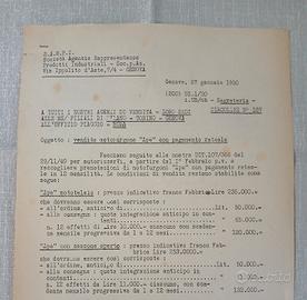 Circolare Ape Piaggio 1950