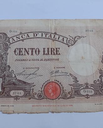 Banconota 100 Lire 