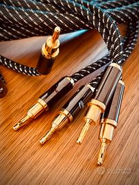 Cavi di potenza hifi OFC Dynavox Black Line 207483