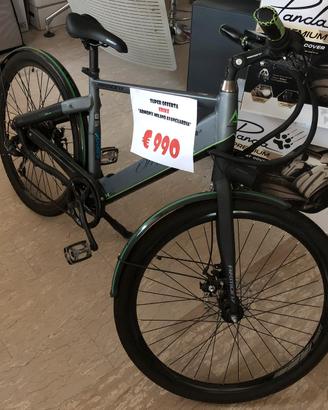 Bici elettrica Milano Avanguardia, espositiva.