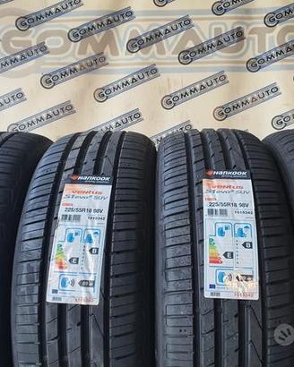 4 pneumatici 225 55 18 hankook nuovi