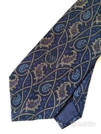 Cravatta Valentino Paisley 100%seta  made in Italy