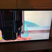 Televisore 70” LG serie 70UM7100PLA schermo rotto