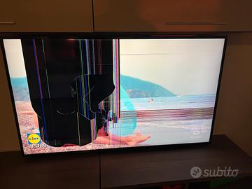 Televisore 70” LG serie 70UM7100PLA schermo rotto