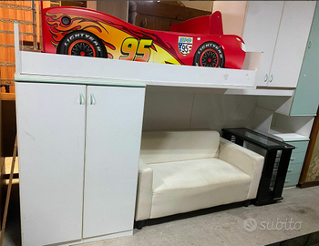 Cameretta verde acqua S-179 Misure: L335 H261 P89