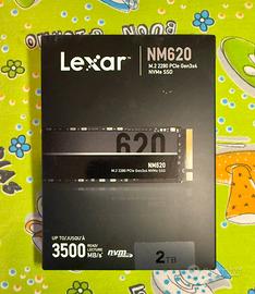 SSD Lexar da 2TB M.2 - Nuovo