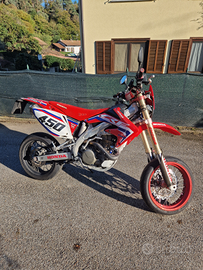 Honda crf450 motard depotenziata a libretto