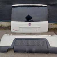 Portellone e paraurti posteriore Fiat Panda 100 Hp