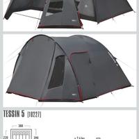 Tenda da campeggio 5 posti adulti