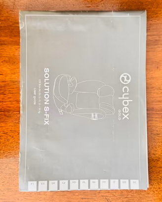 Seggiolino cybex solution s-fix