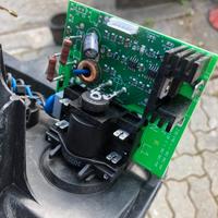 Scheda e frontale aspiratore milwaukee as500elcp