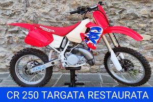 HONDA CR CRE 250 1993 TARGATA RESTAURATA