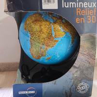 mappamondo luminoso 