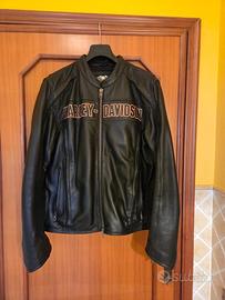 Giubbotto Harley Davidson pelle uomo tg XL