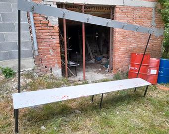 4 PANCHE DA SPOGLIATOIO