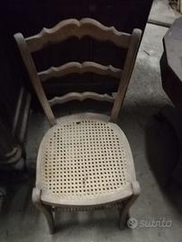 Sedia antica fine 800