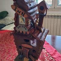 Casetta in legno per uccellini (Cod. 12 M)