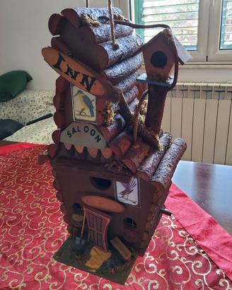 Casetta in legno per uccellini (Cod. 12 M)