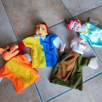 marionette pinocchio lupo fatina Geppetto € 2