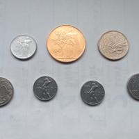 Lotto monete da 50 e 100 lire