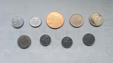 Lotto monete da 50 e 100 lire