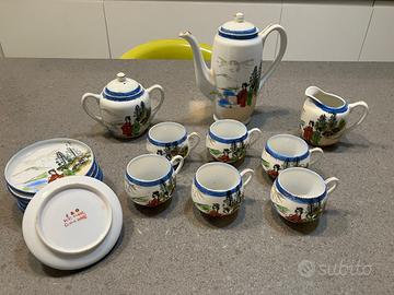 Servizio da Caffè/Sachè in porcellana cinese