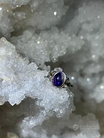 Anello Ametista Regolabile on argento 925s