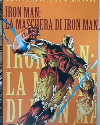 Fumetto 100% Marvel La maschera di Iron man