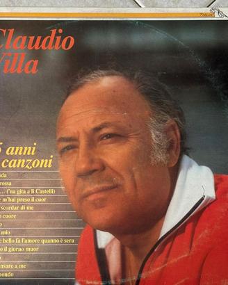 vinile Claudio villa anni 70