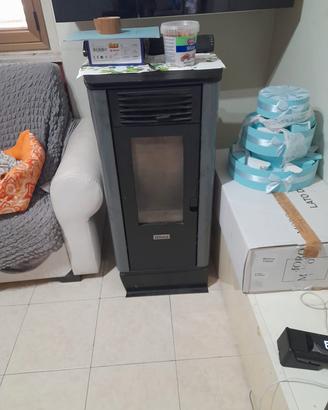 stufa a pellet ventilata Qlima