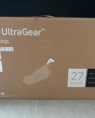 Monitor Gaming 27" Curvo LG UltraGear 27GS60QC