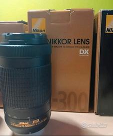 Obiettivo Nikon Af-p DX Nikkor 70-300mmf/4.5-6.3G