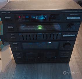 Stereo Sistema Hi-Fi Soundesign vintage + casse