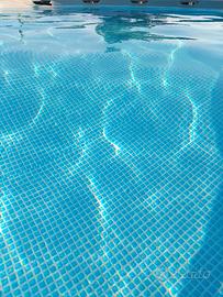 piscina intex 5.50 cm rotonda h 132 più accessori