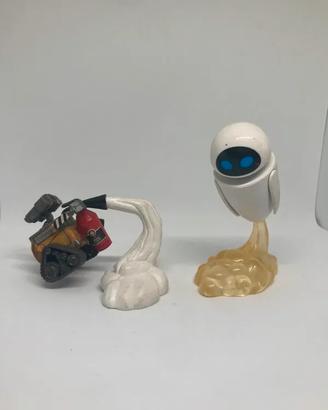 Set Figure WALL-E ed EVE originali Disney Pixar
