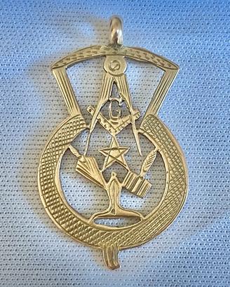 Very Rare Pendente Inglese Fine 800 - In Oro 9 Kt
