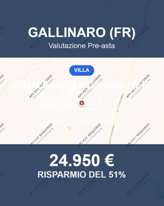 Immobile in asta di 146 m² a Gallinaro